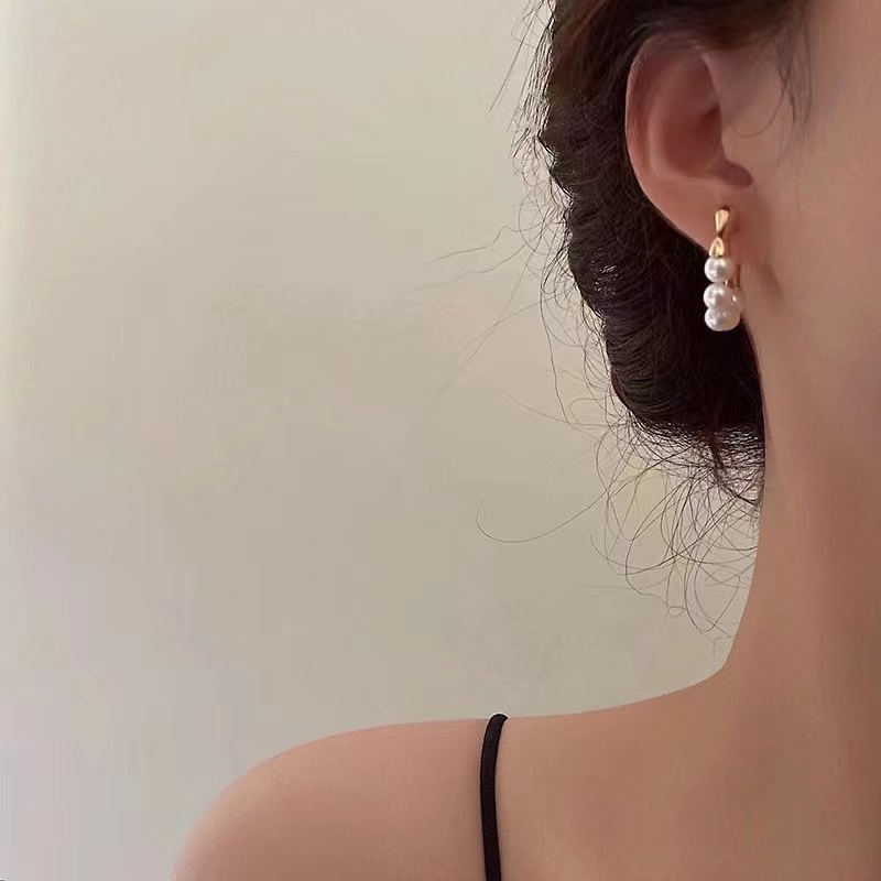 925 Sterling Silver Pearl Earrings