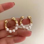 925 Sterling Silver Pearl Earrings
