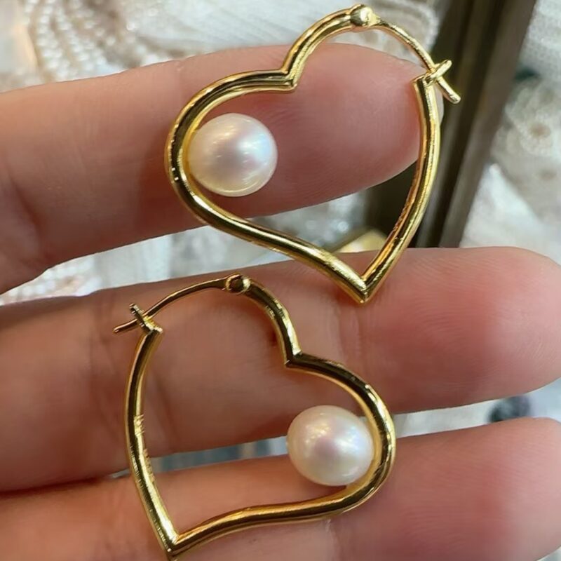 925 Sterling Silver Pearl Earrings