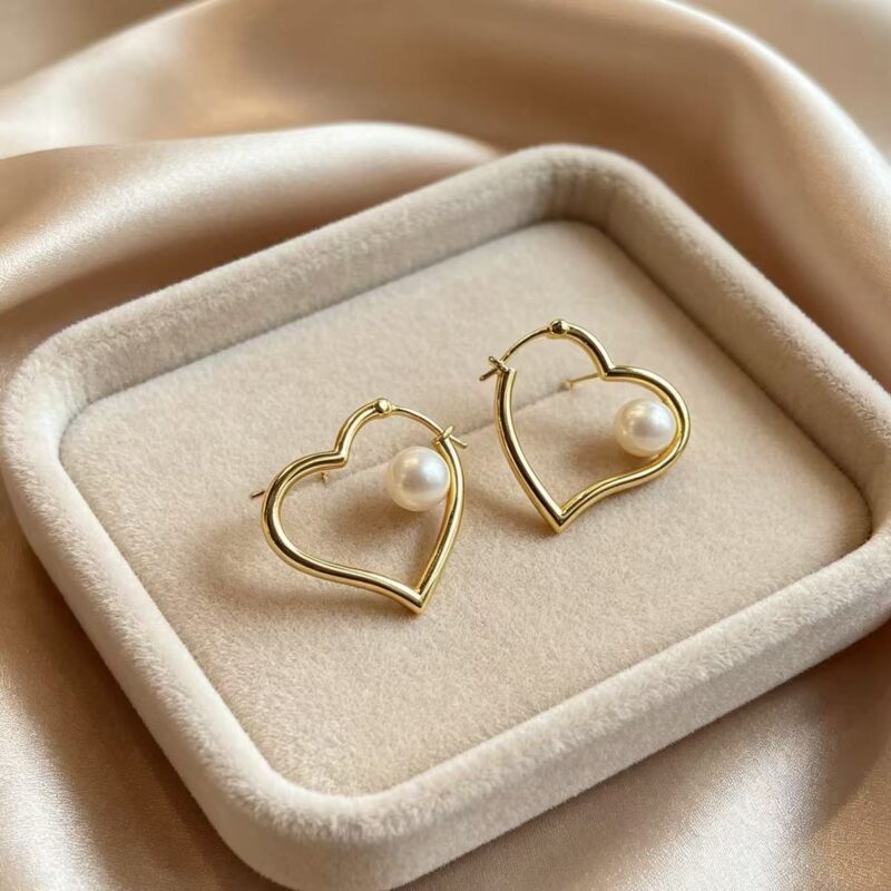 925 Sterling Silver Pearl Earrings