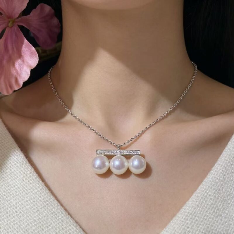 925 Sterling Silver Pearl Pendant