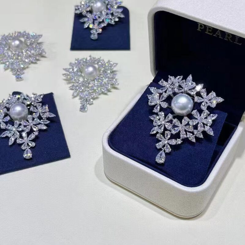 pearl brooch