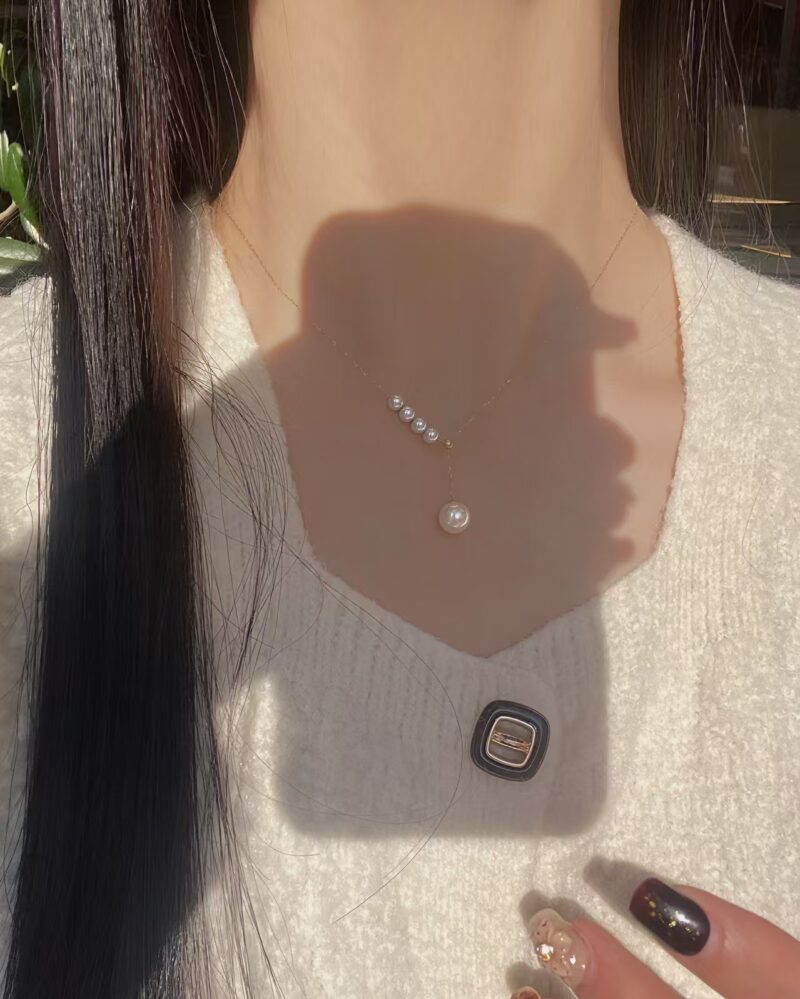 925 Sterling Silver Mermaid Tears Necklace