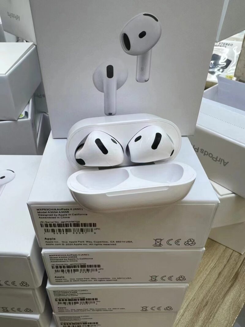 AirPods 4 earphone, the latest upgraded version (4th generation), with spatial audio, gaming mode, true light sensitivity, true pressure sensitivity