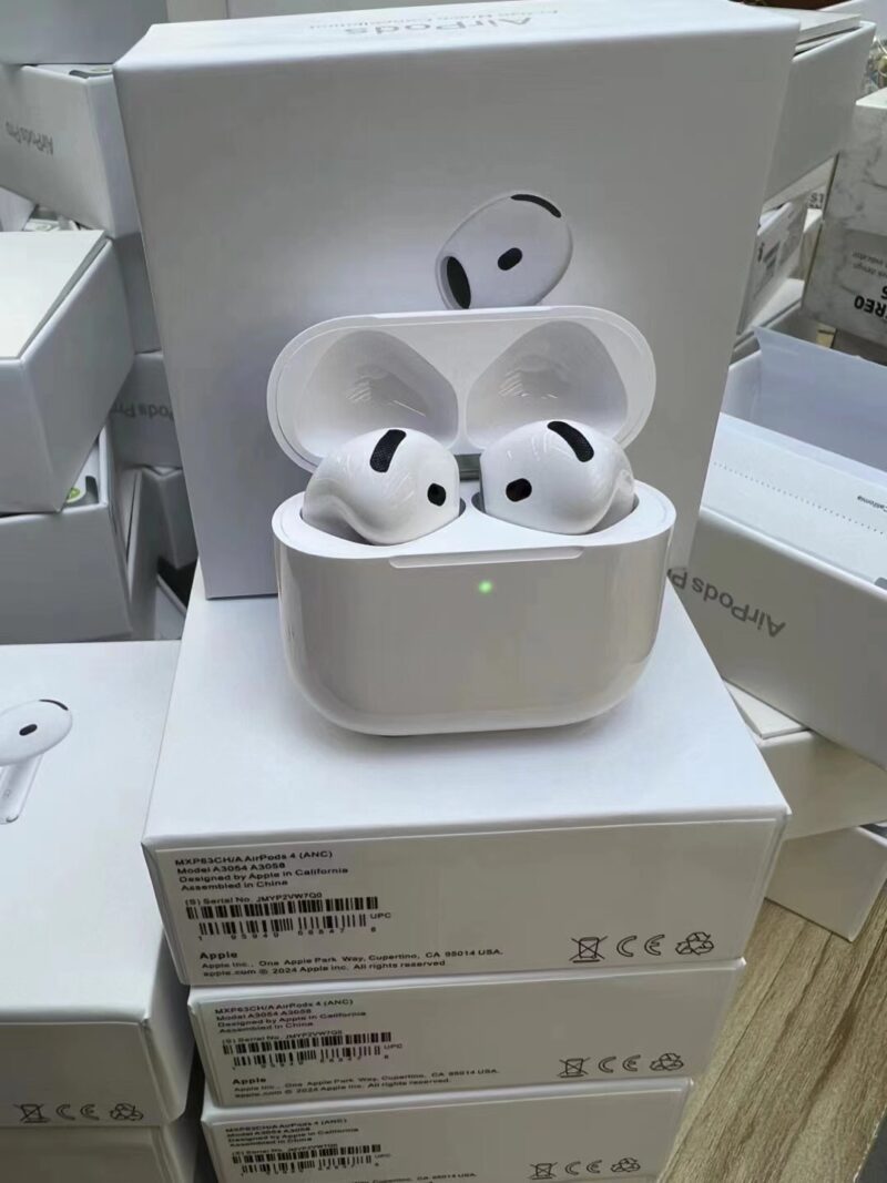 AirPods 4 earphone, the latest upgraded version (4th generation), with spatial audio, gaming mode, true light sensitivity, true pressure sensitivity