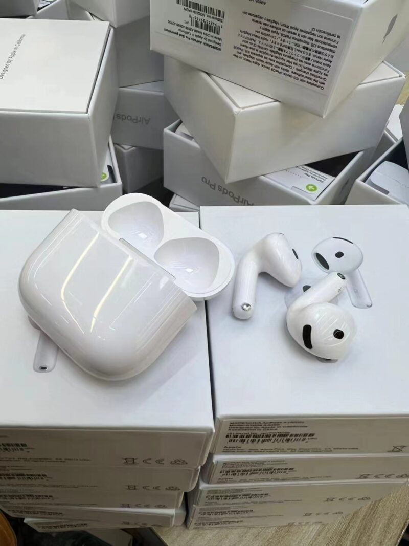 AirPods 4 earphone, the latest upgraded version (4th generation), with spatial audio, gaming mode, true light sensitivity, true pressure sensitivity