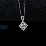 925 Silver Lab-Grown Diamond Necklace (PYZ5520)