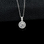 925 Silver Lab-Grown Diamond Necklace (PYZ1288)