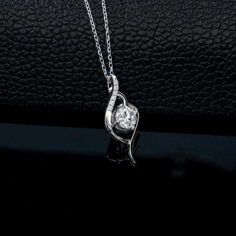 925 Silver Lab-Grown Diamond Necklace (PYZ0015)