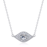 925 Silver Lab-Grown Diamond Necklace (PYZ5512)