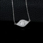 925 Silver Lab-Grown Diamond Necklace (PYZ5512)