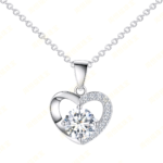 925 Silver Lab-Grown Diamond Necklace (PYZ1114)