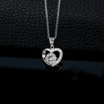 925 Silver Lab-Grown Diamond Necklace (PYZ1114)