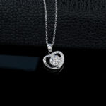 925 Silver Lab-Grown Diamond Necklace (PYZ1114)