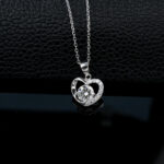 925 Silver Lab-Grown Diamond Necklace (PYZ1114)