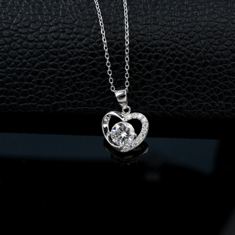 925 Silver Lab-Grown Diamond Necklace (PYZ1114)