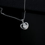 925 Silver Lab-Grown Diamond Necklace (PYZ1114)