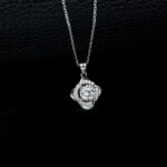 925 Silver Lab-Grown Diamond Necklace (PYZP5516)
