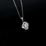 925 Silver Lab-Grown Diamond Necklace (PYZP5516)