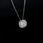 925 Silver Lab-Grown Diamond Necklace (PYZP1738)
