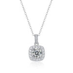 925 Silver Lab-Grown Diamond Necklace (PYZP1711)