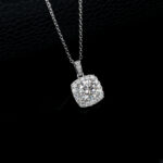 925 Silver Lab-Grown Diamond Necklace (PYZP1711)