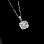 925 Silver Lab-Grown Diamond Necklace (PYZP1711)