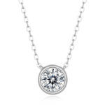 925 Silver Lab-Grown Diamond Necklace (PYZP1706)