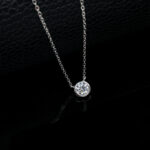 925 Silver Lab-Grown Diamond Necklace (PYZP1706)