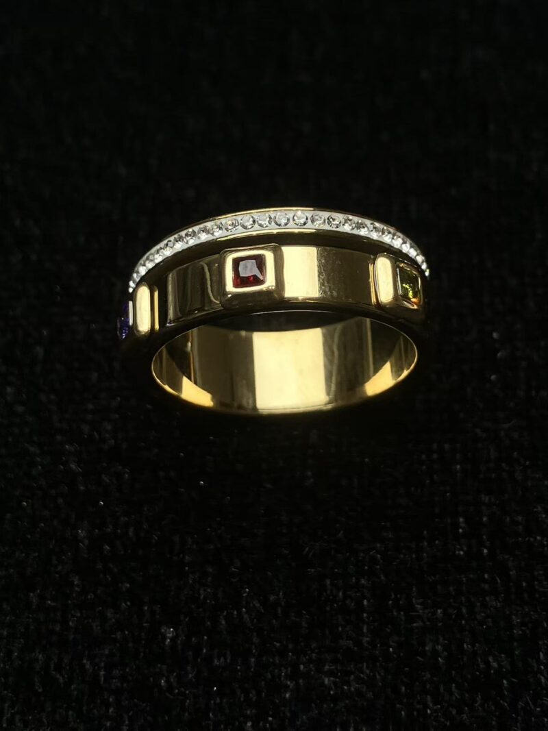 Trendy Men's Titanium Steel Ring