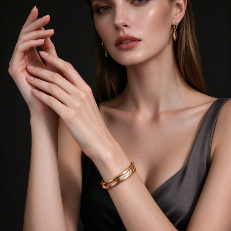 Stylish Women's Titanium Steel Bracelet