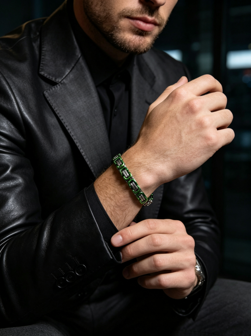 Trendy Men's Titanium Steel Bracelet