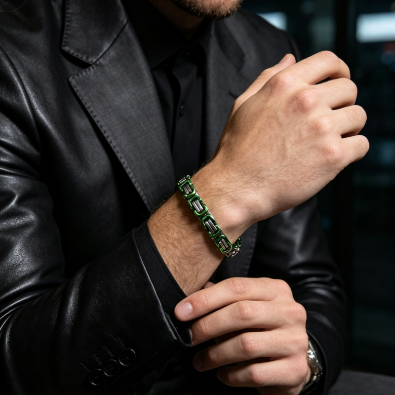 Trendy Men's Titanium Steel Bracelet