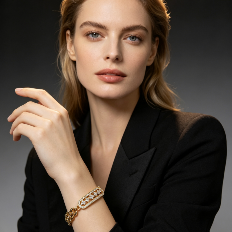 Stylish Women's Titanium Steel Bracelet