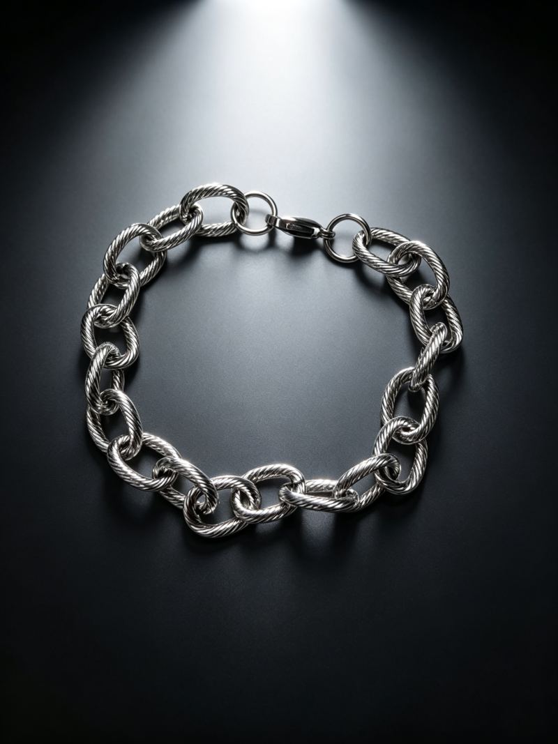 Stylish Men's Titanium Steel Bracelet