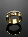 Trendy Men's Titanium Steel Ring