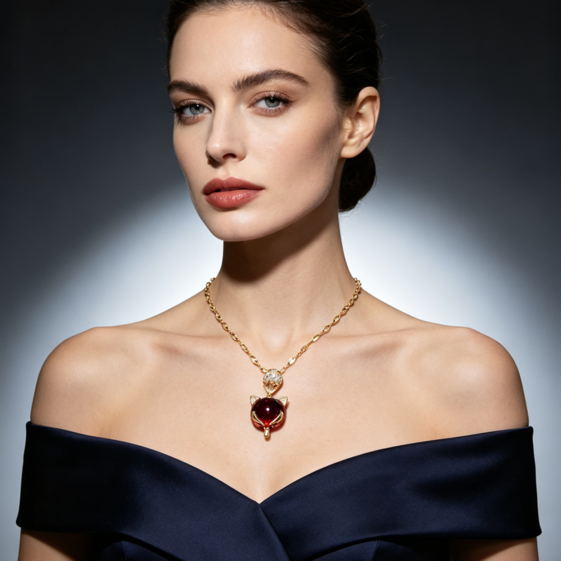 Stylish Women's Titanium Steel Necklace