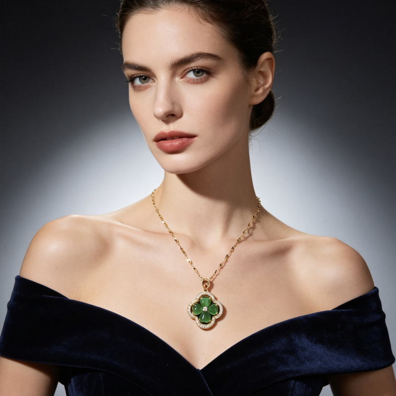 Stylish Women's Titanium Steel Necklace