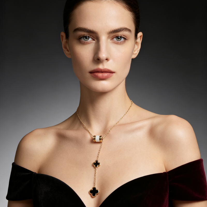 Stylish Women's Titanium Steel Necklace